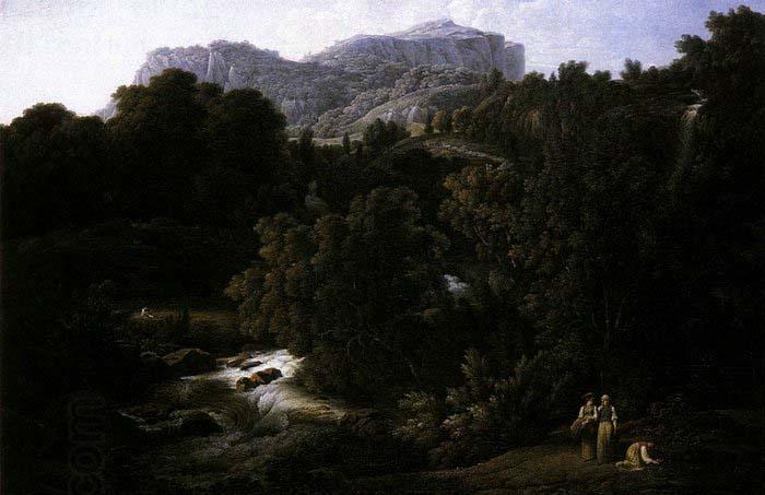 Joseph Anton Koch Mountain Scene oil painting picture